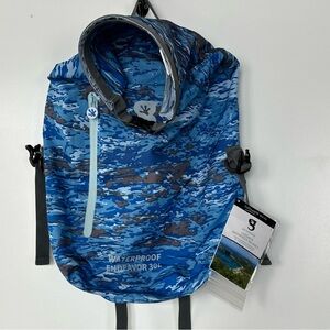 Geckoflage Ocean Waterproof Lightweight Endeavor 30L Backpack